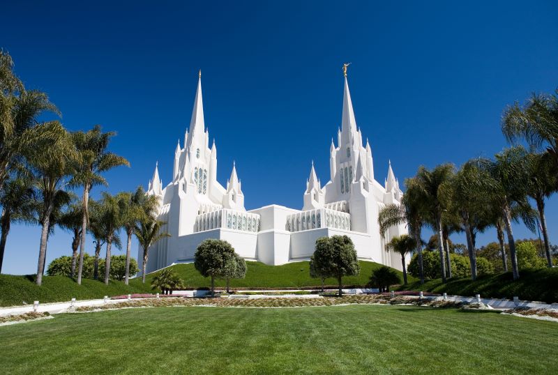 A Mormon Temple