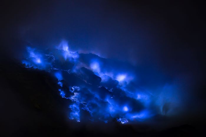 Blue Sulfur Fire