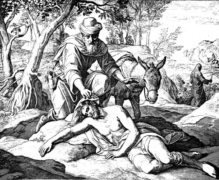 The Good Samaritan helped his Jewish enemy